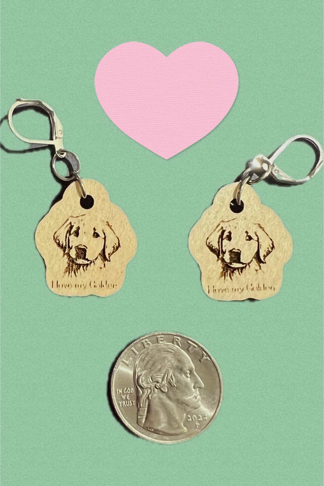 Breed Engraved Earrings