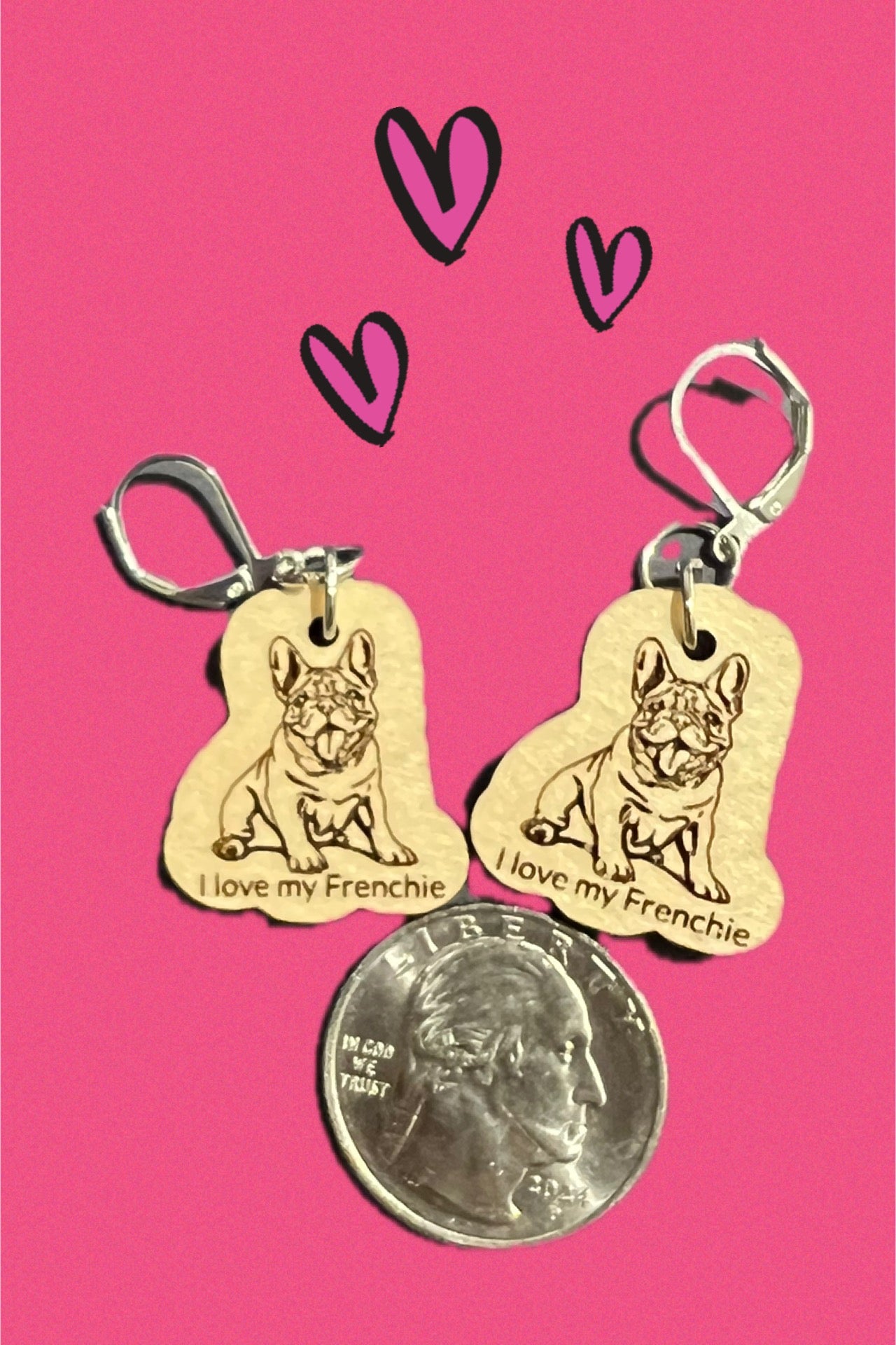 Breed Engraved Earrings