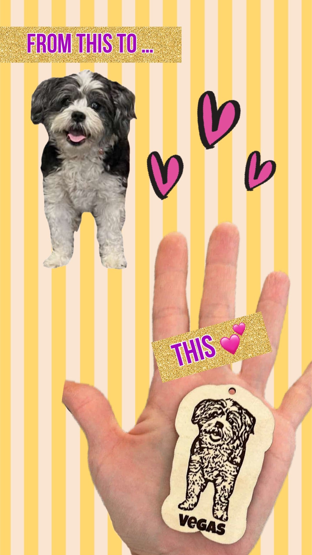 Personalized Photo Engraved To wood Keychain