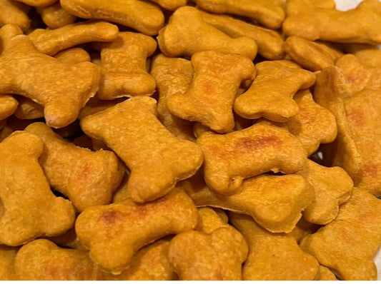 Organic Peanut butter/Pumpkin Crunchy Cookies